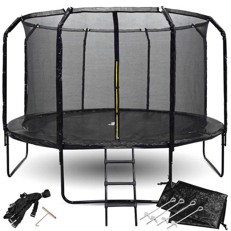 SkyFlyer trampolin crni – 366 cm