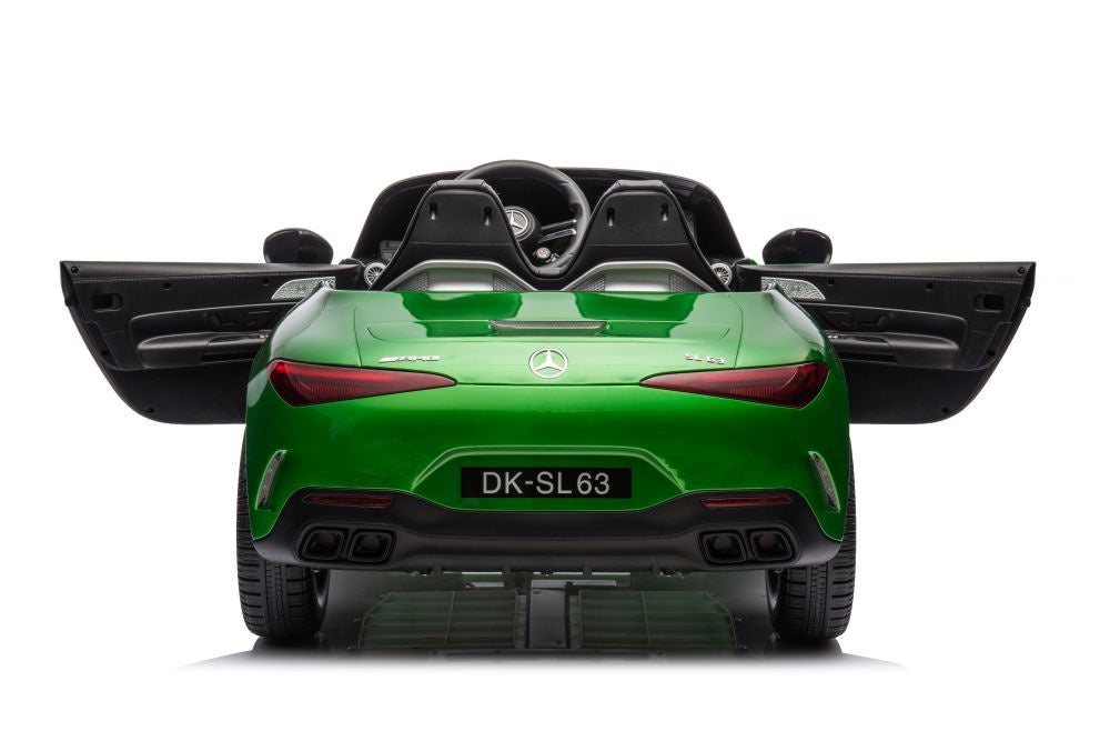 Licencirani auto na akumulator Mercedes AMG SL63 - zeleni/lakirani