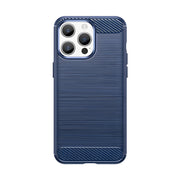 Futrola Carbon Shield TPU za Apple iPhone 15 Pro - Tamno plava KP27673