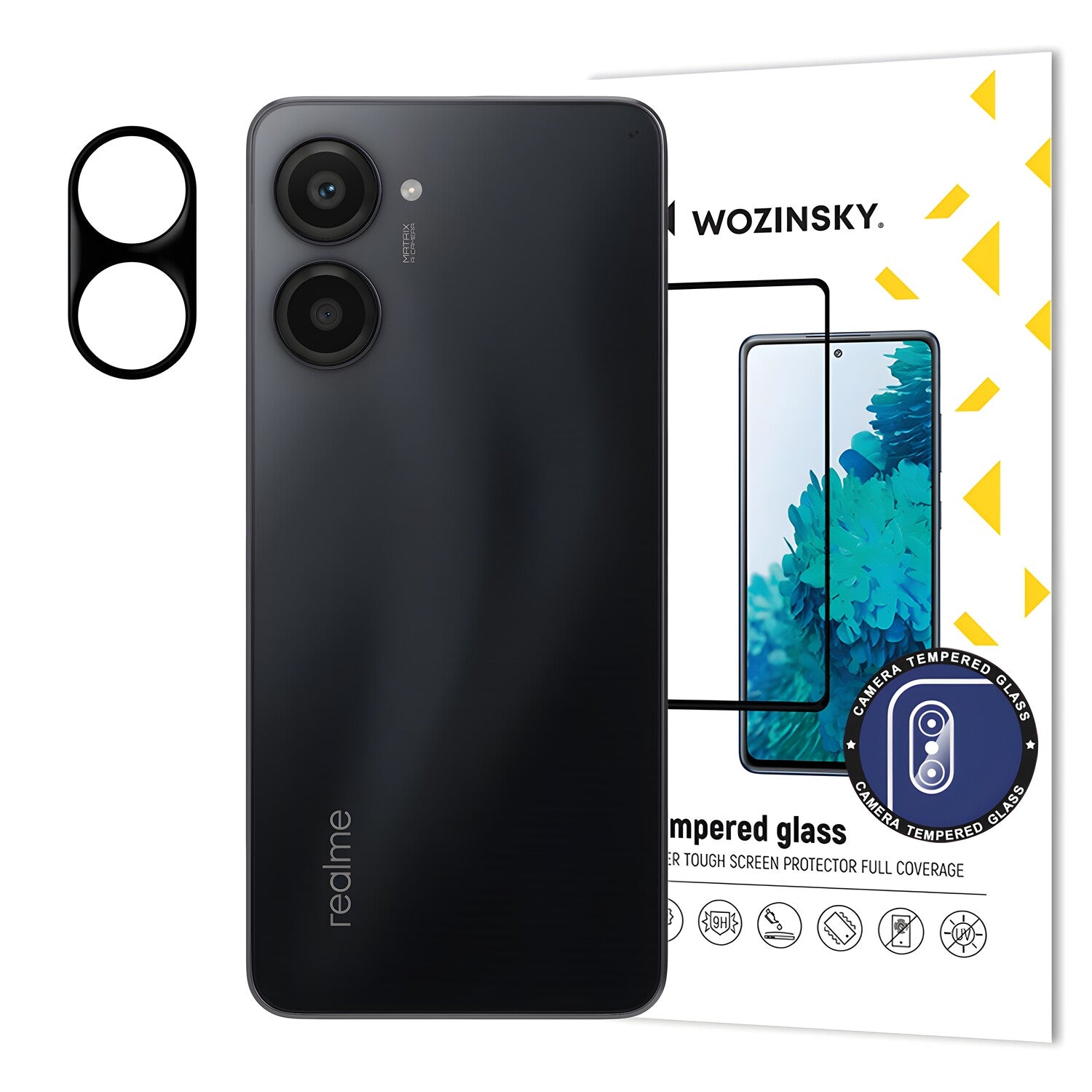 Wozinsky kaljeno staklo za kameru 9H za OnePlus 10 Pro - Crna KP27705