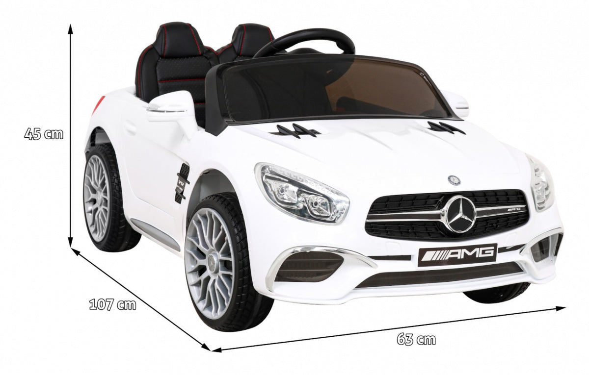 Licencirani auto na akumultor Mercedes Benz AMG SL65 S - bijeli