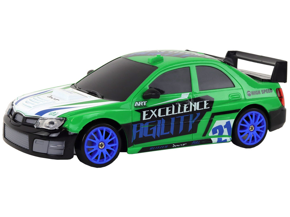 Auto na daljinsko upravljanje Sports Car R/C 1:24 - zeleni