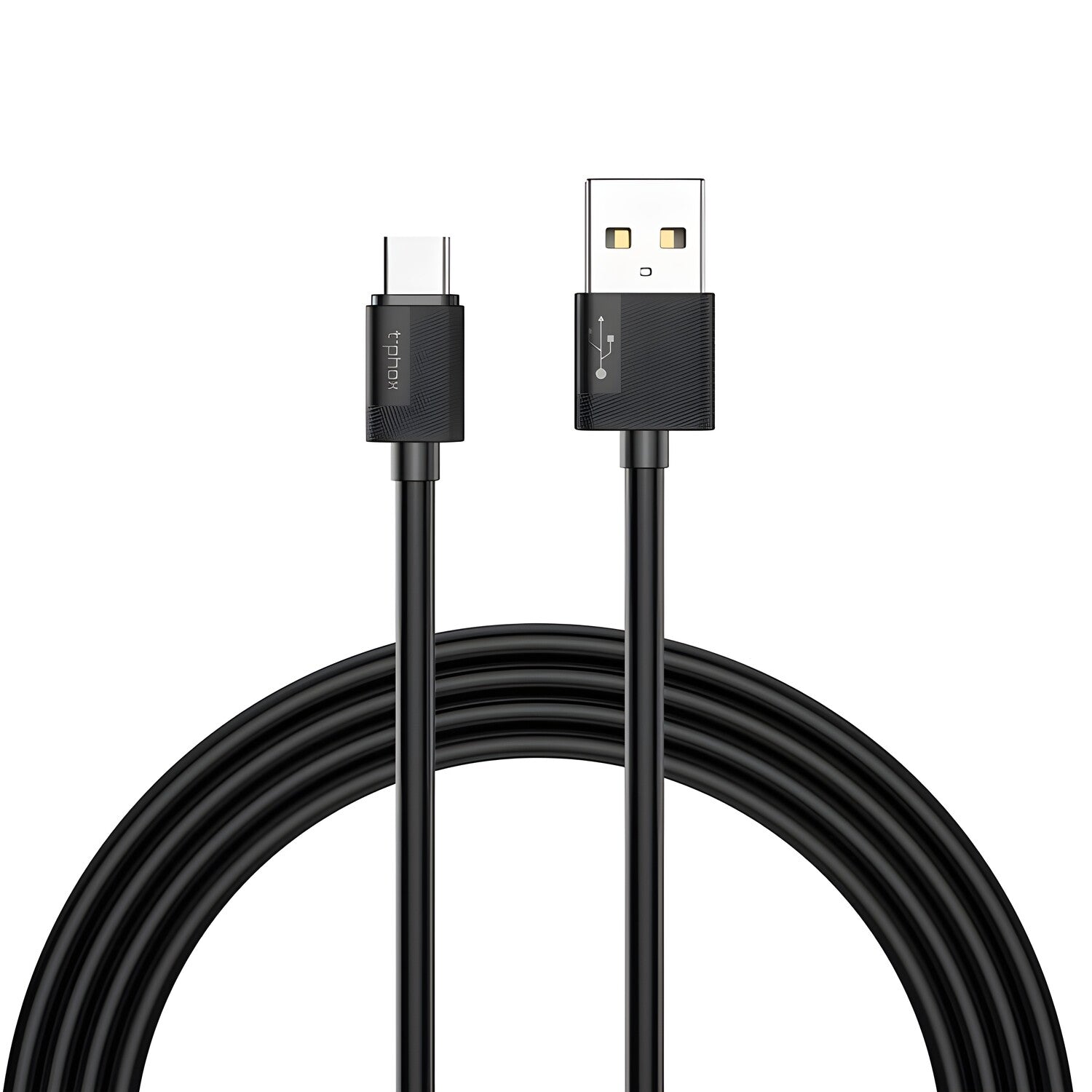 Kabel T-Phox NETS Type-C Black - 0.3M - 3A - Crna KP32219