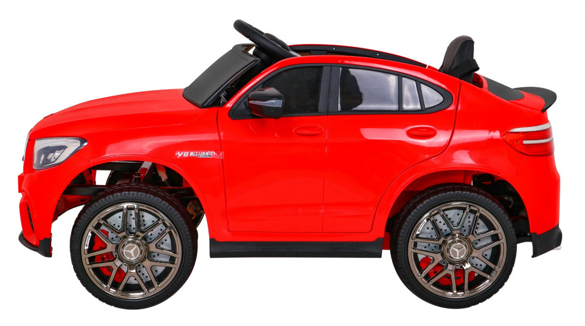 Licencirani auto na akumultor Mercedes Benz GLC63S 4x4- crvena