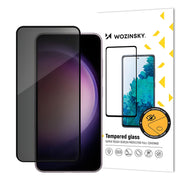 Wozinsky Privacy Glass tvrđeno staklo za Samsung Galaxy S24 - Crna KP32889