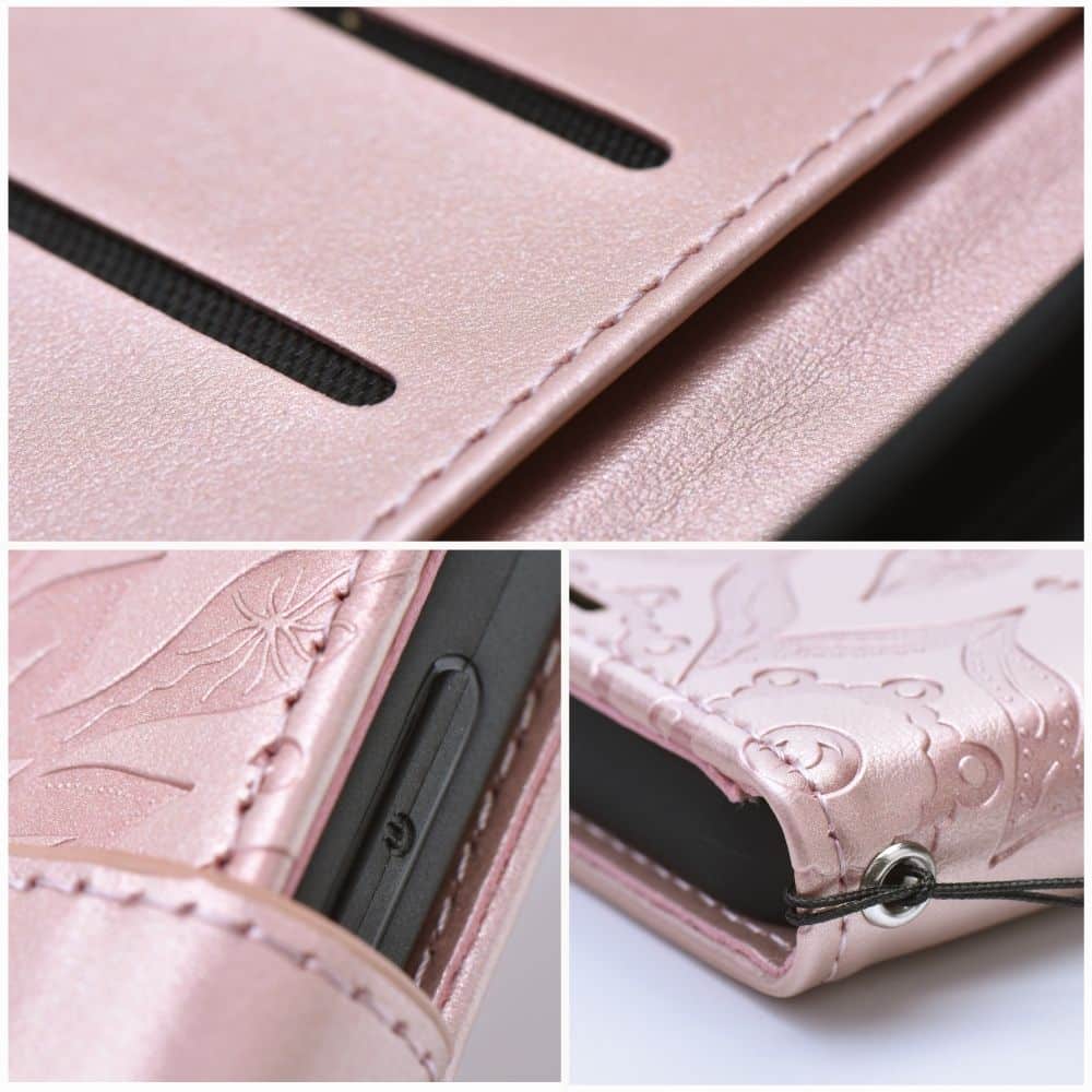 MEZZO Book case preklopna torbica za MOTOROLA G56 mandala rose gold