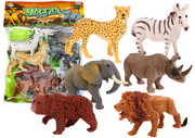Set divljih životinja Lion - 6 kom