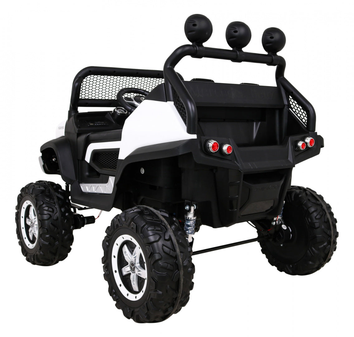 Licencirani auto na akumultor Mercedes BENZ UNIMOG S - bijeli