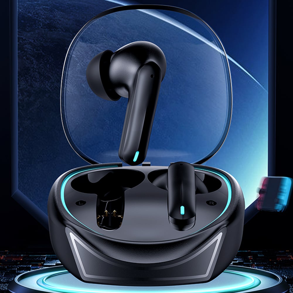 USAMS gaming bežične slušalice XJ13 TWS Bluetooth- uklanjanje buke - crne