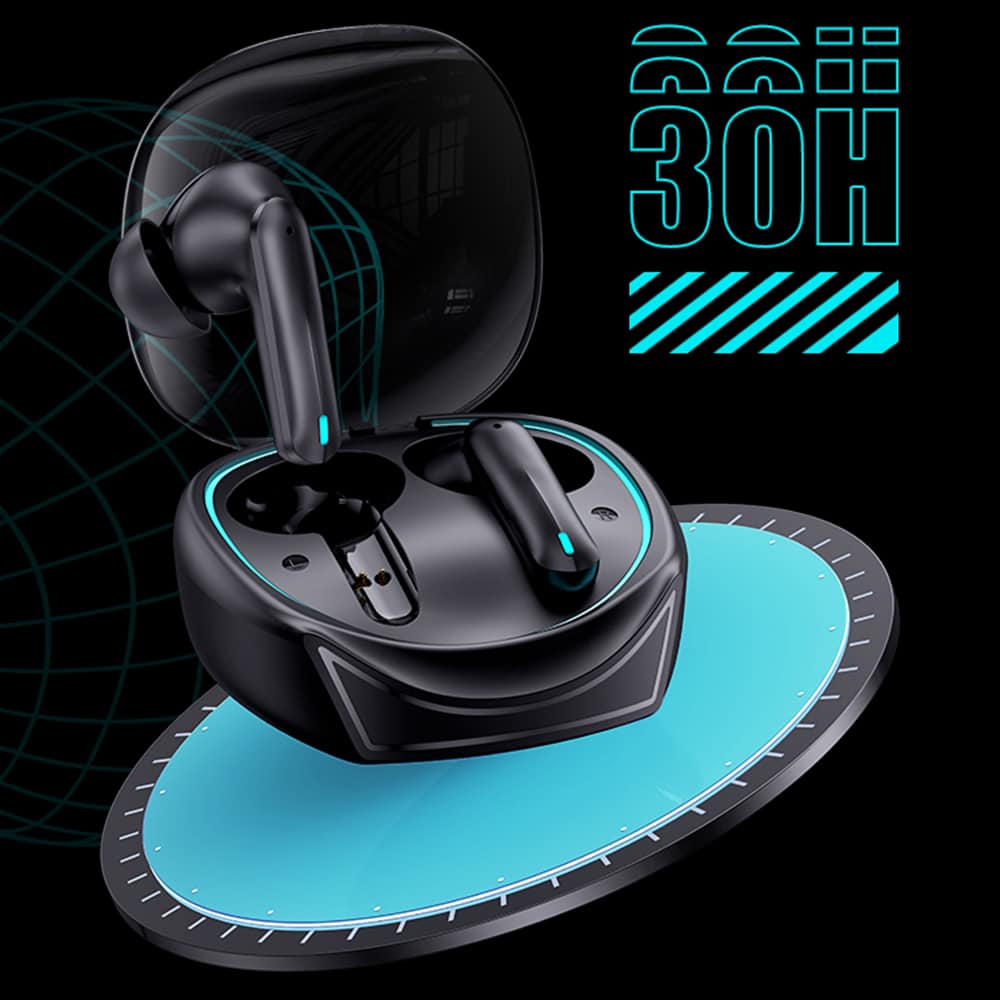 USAMS gaming bežične slušalice XJ13 TWS Bluetooth- uklanjanje buke - crne
