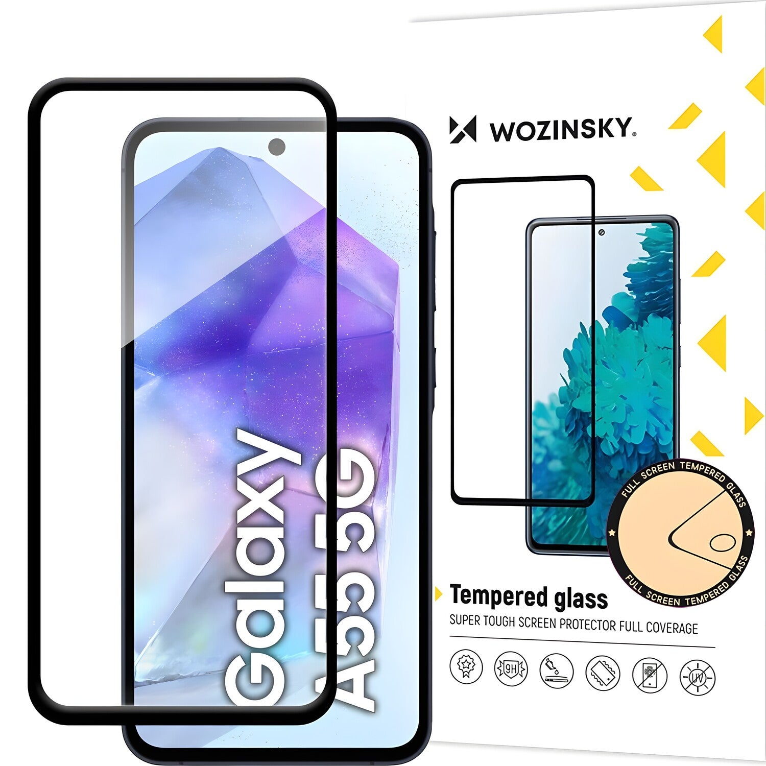 Wozinsky zaštitno kaljeno staklo za Samsung Galaxy S25 Ultra - Crna KP38157