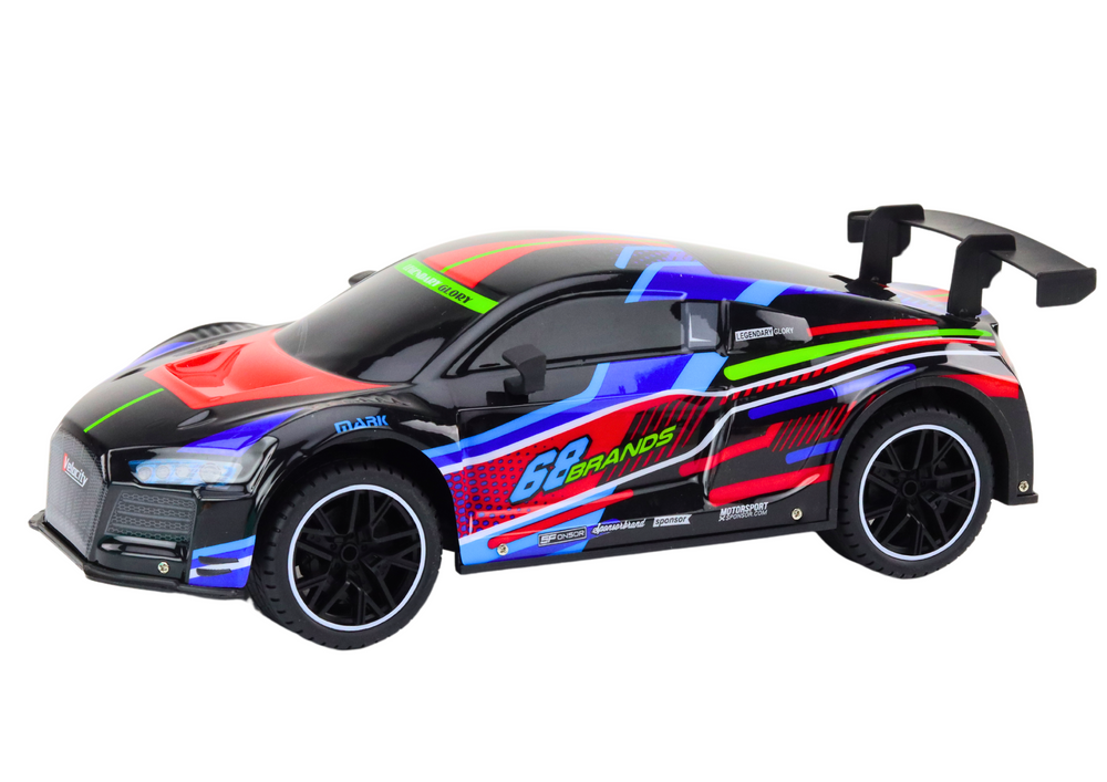 Auto na daljinsko upravljanje Legendary 1:10 25km/h - crni