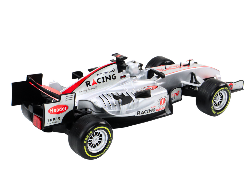 Formula na daljinsko upravljanje automodel 1:12 sa zvučnim efektima - sivi