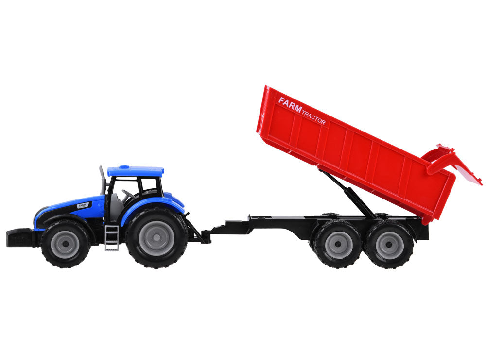 Farmer traktor s prikolicom