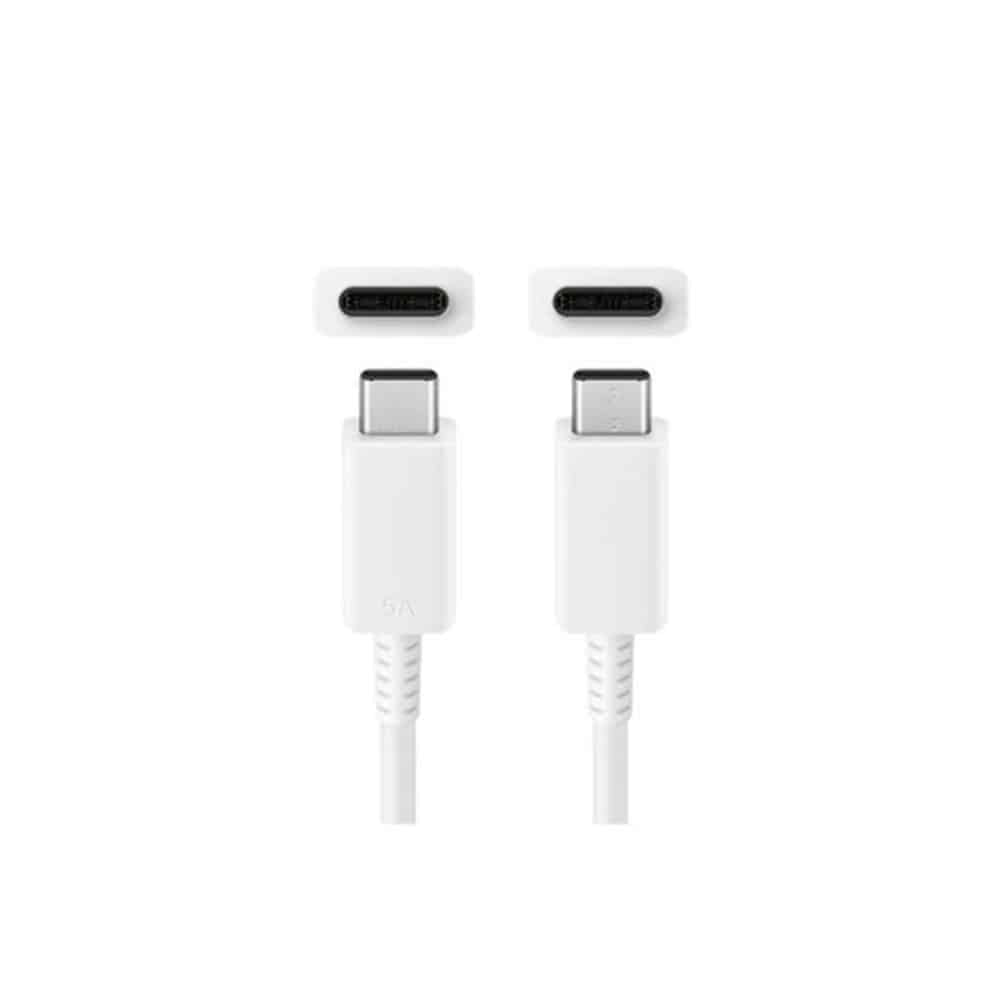 Samsung - Podatkovni kabel (EP-DX510JWEGEU) - Brzo punjenje tip-C na tip-C 5A, 1,8 m - bijeli
