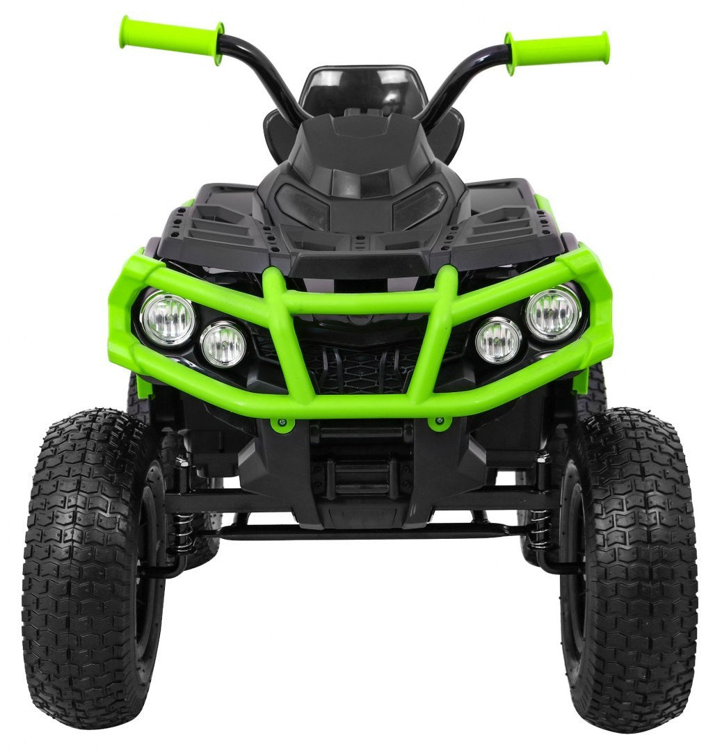 Quad na akumulator ATV Air - crno/zeleni