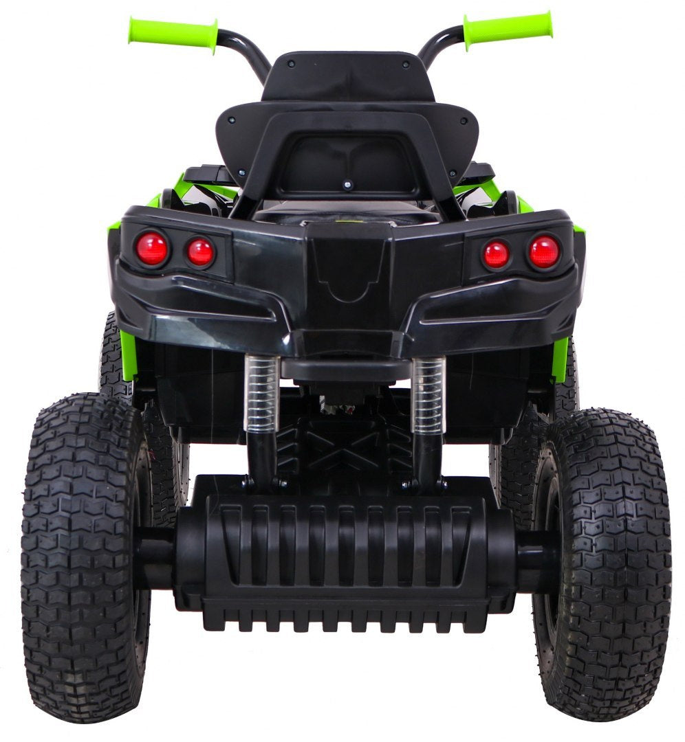Quad na akumulator ATV Air - crno/zeleni
