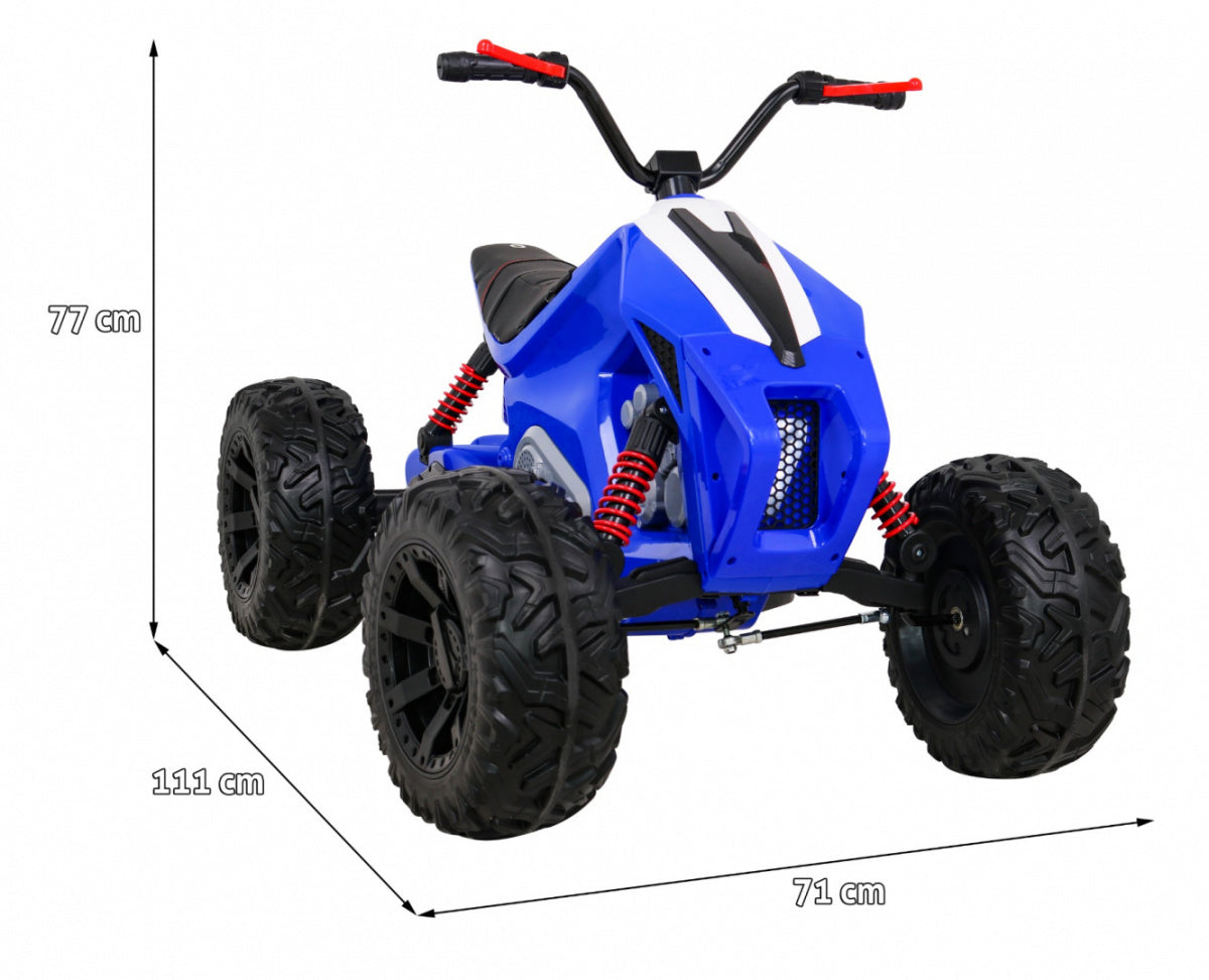 Quad na akumulator Lucky Seven - plavi