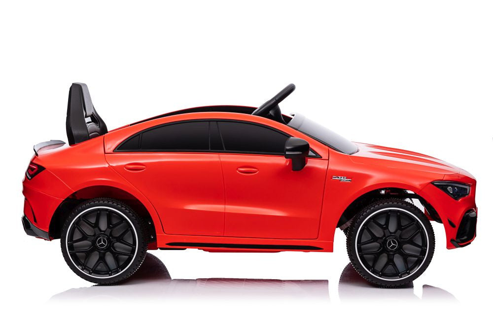 Licencirani auto na akumulator Mercedes CLA 45s AMG 4x4 - crveni