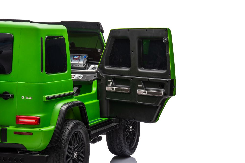 Licencirani auto na akumulator Mercedes G63 XXL 24V 4x4 - DVOSJED - zeleni