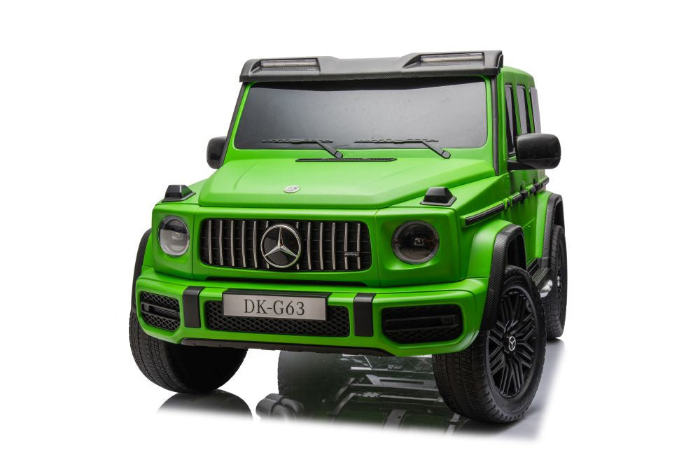 Licencirani auto na akumulator Mercedes G63 XXL 24V 4x4 - DVOSJED - zeleni