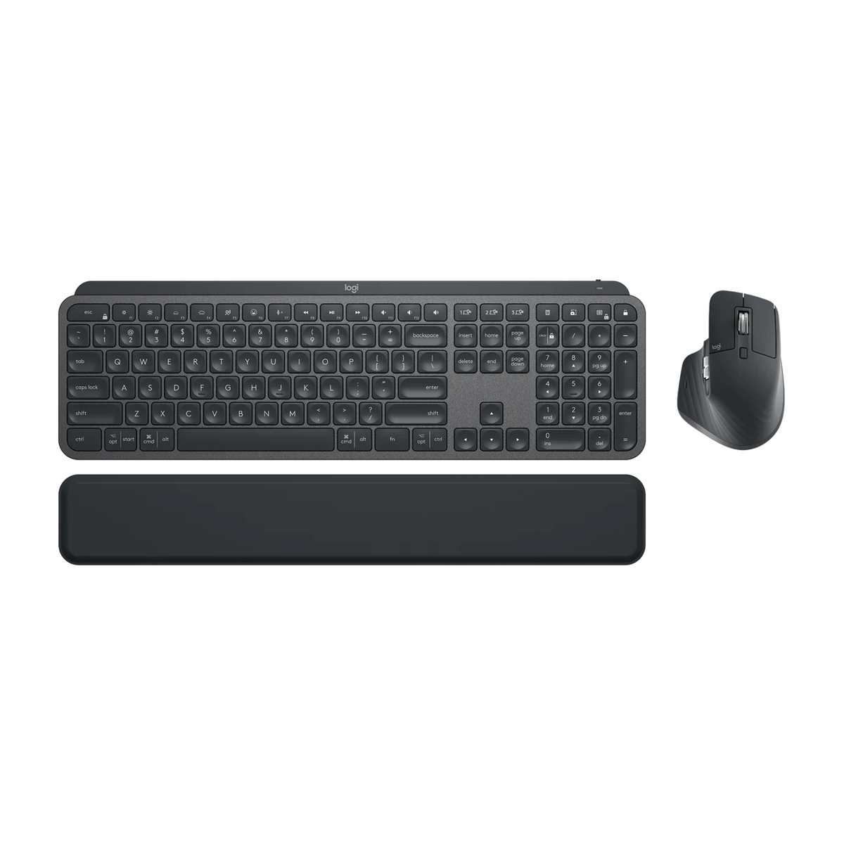 Logitech MX Keys combo for Business Gen 2 tipkovnica Miš priložen RF bežični + Bluetooth QWERTY US Međunarodna Grafit