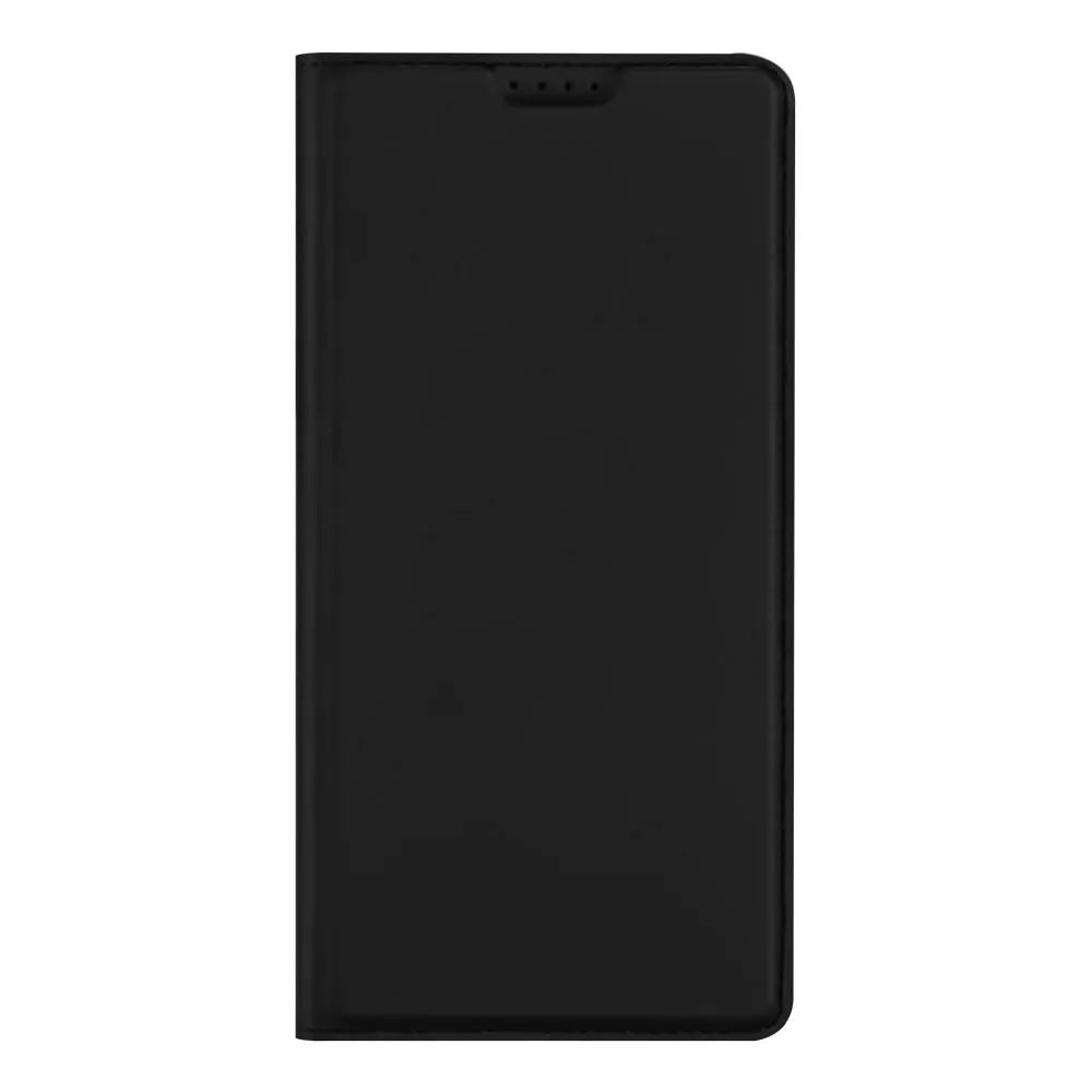 DUX DUCIS Skin Pro – glatka kožna preklopna maska za Samsung Galaxy A16 5G crna
