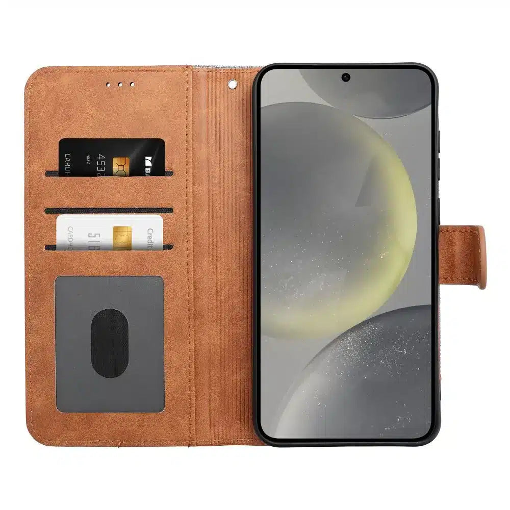 JEANS book-style preklopna maska za Samsung Galaxy A16 5G crna