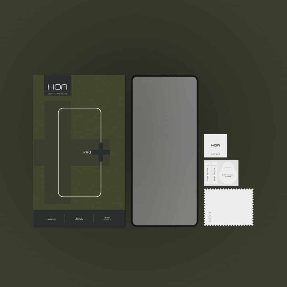 HOFI GLASS PRO+KALJENO STAKLO ZA XIAOMI 12 LITE CRNO