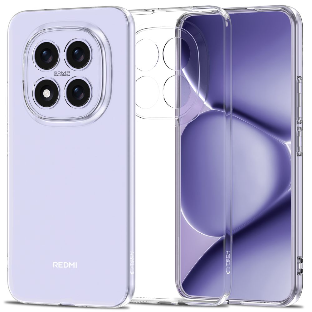 TECH-PROTECT FLEXAIR MASKA ZA XIAOMI REDMI NOTE 15 PRO 5G - prozirna
