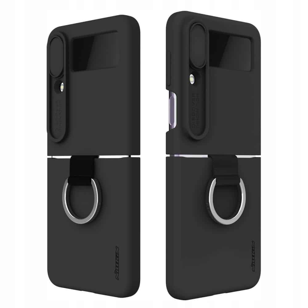 NILLKIN CAMSHIELD SILKY MASKA ZA SAMSUNG GALAXY Z FLIP 4 CRNA