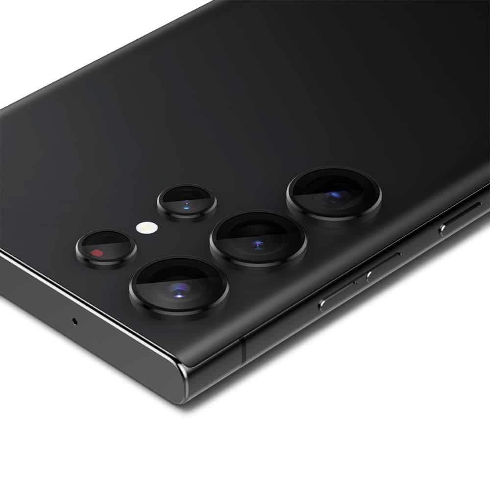 Spigen – Optik.TR EZ FIT staklo za kameru (2 kom) za Samsung Galaxy S23 Ultra – crno