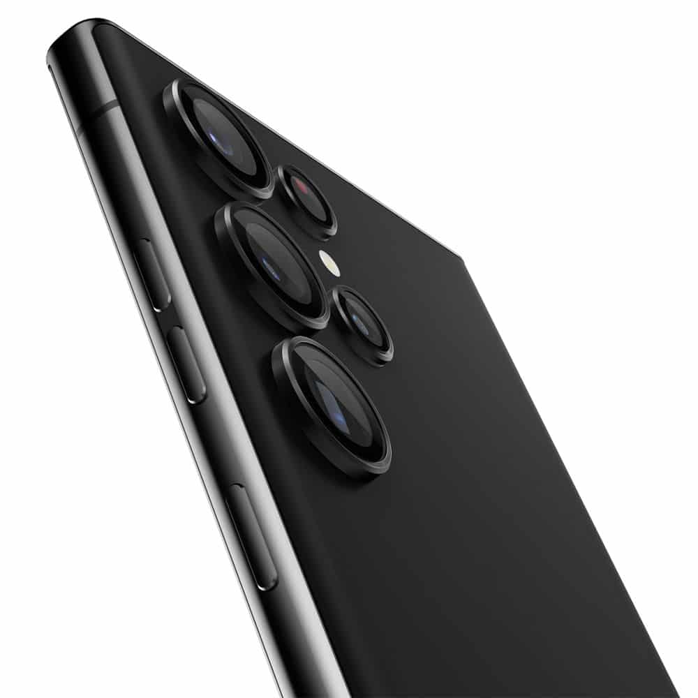 Spigen – Optik.TR EZ FIT staklo za kameru (2 kom) za Samsung Galaxy S23 Ultra – crno