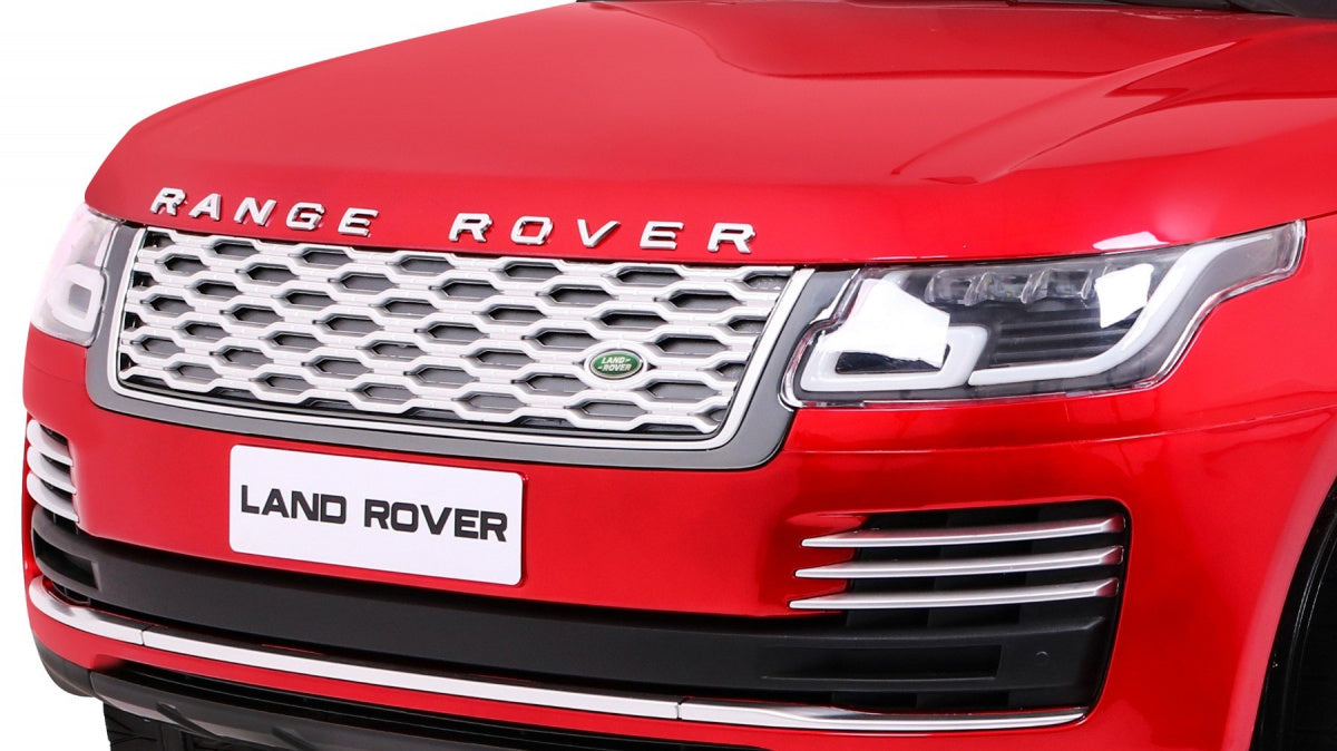 Licencirani auto na akumulator Range Rover HSE 4x4 - dvosjed - crveni/lakirani