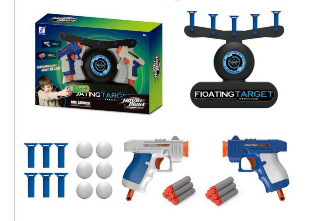 Shooting Target Game Gun Floating Balls