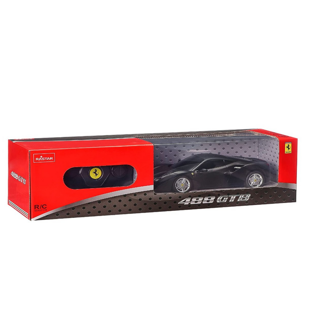 Licencirani auto na daljinsko upravljanje Rastar 1:24 Ferrari 488 GTB - crveni