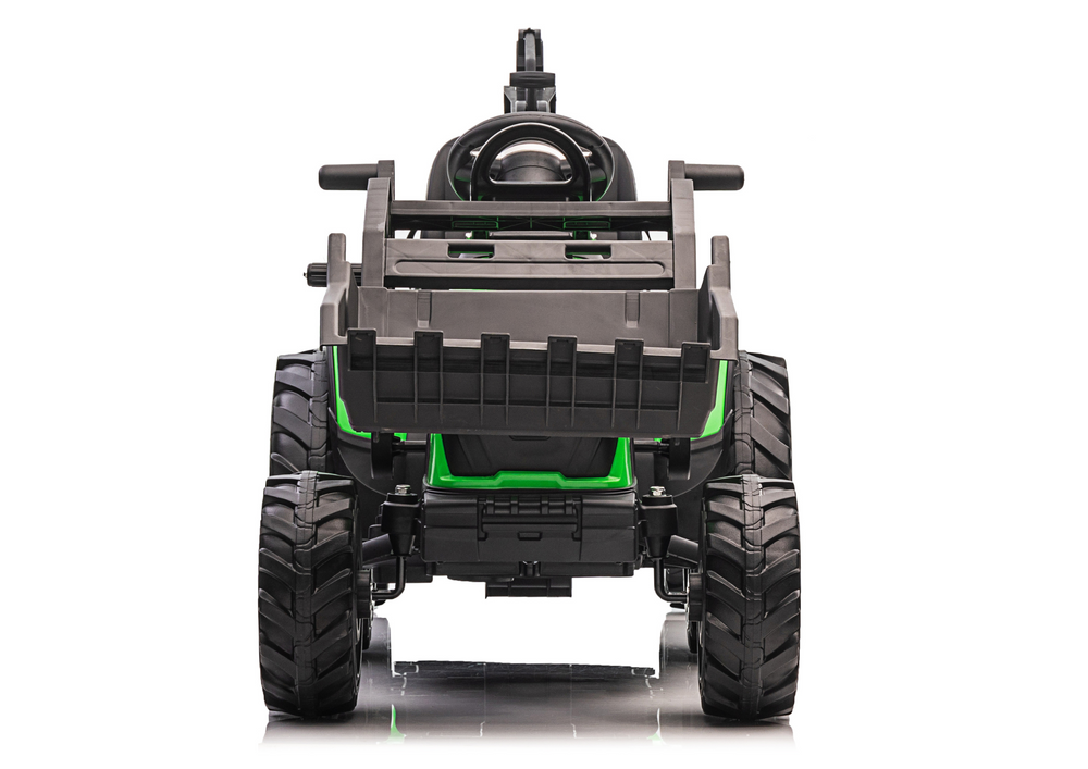 Traktor na akumulator s prikolicom SX2068 - zeleni