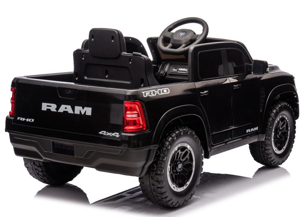 Licencirani auto na akumulator ZB618P Dodge Ram 4x4 - crni