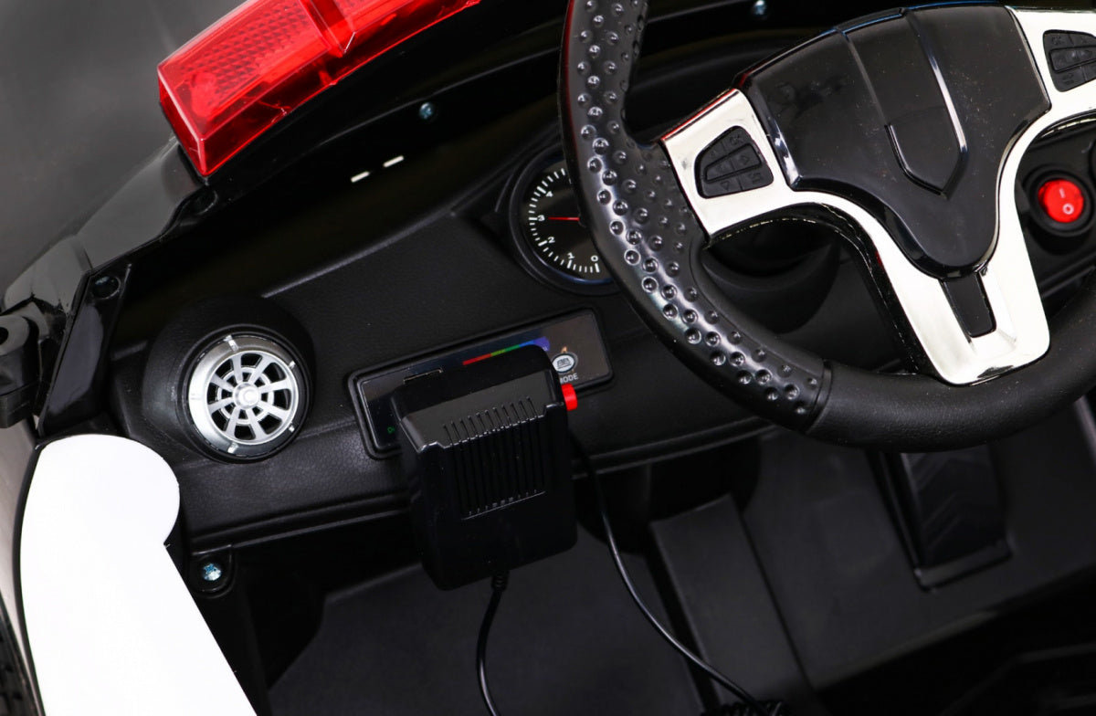 Auto na akumulator Super-Police -crni