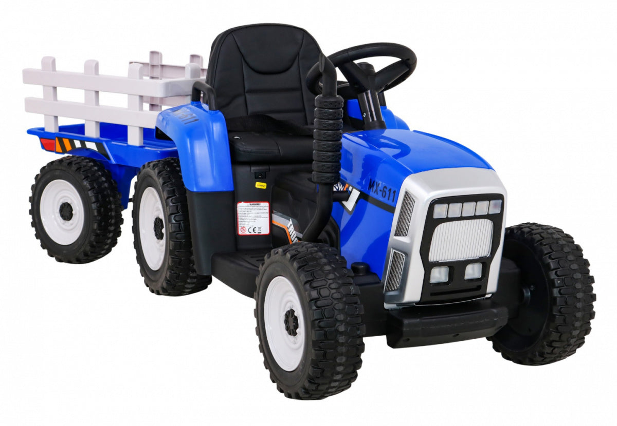 Traktor na akumulator BLOW - plavi