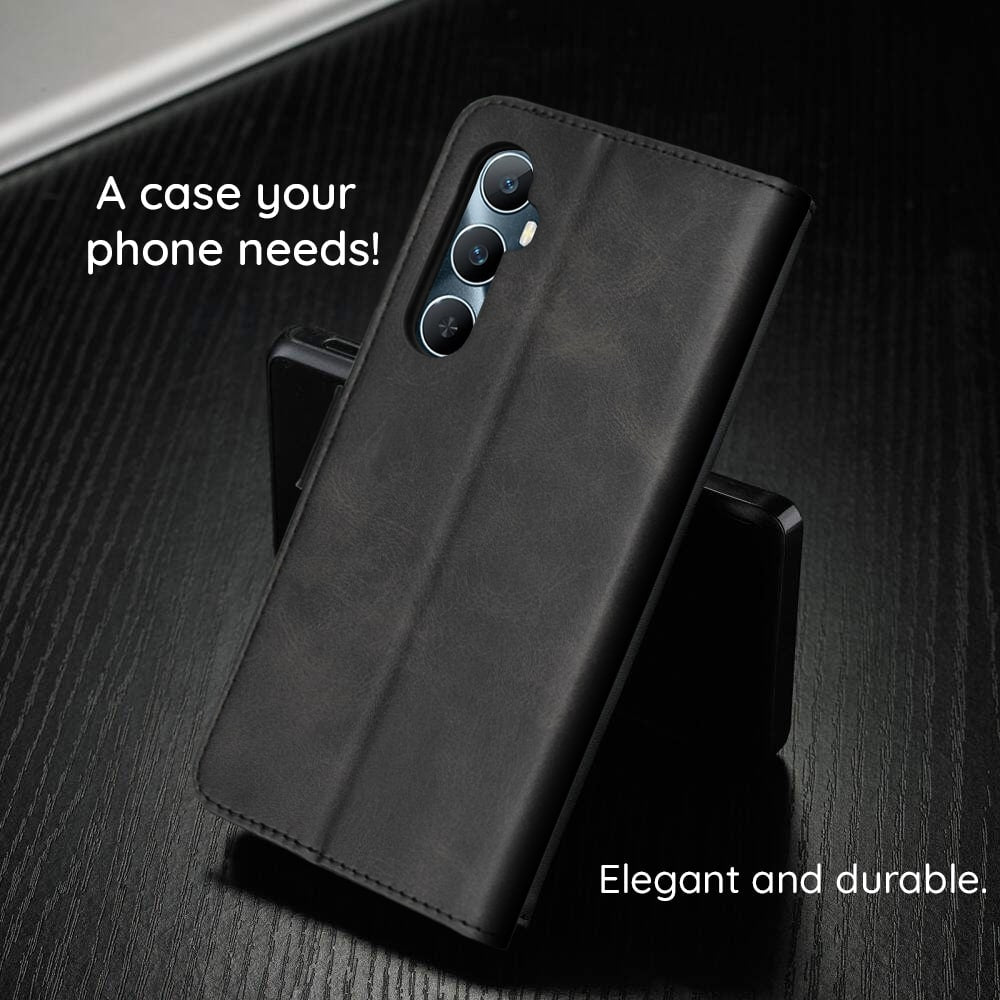 Techsuit Diary Book preklopna maska za Xiaomi Redmi A7 Pro 4G -crna