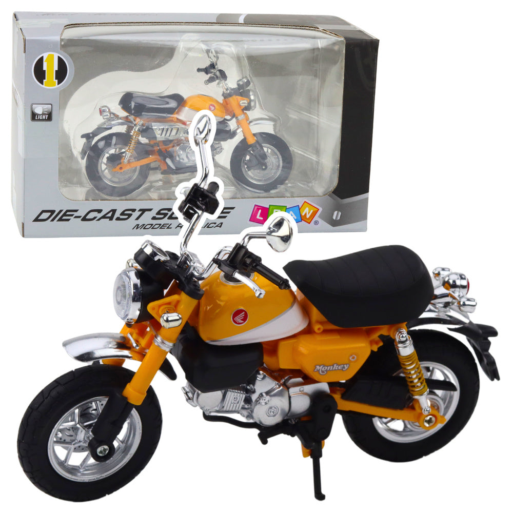 Metalni motor za igru Retro Classic sa svjetlosnim efektima 1:12 - žuti