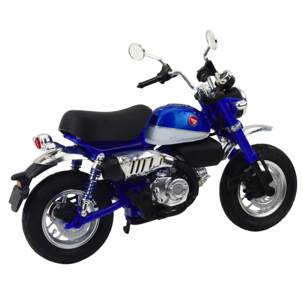 Metalni motor za igru Retro Classic sa svjetlosnim efektima 1:12 - plavi