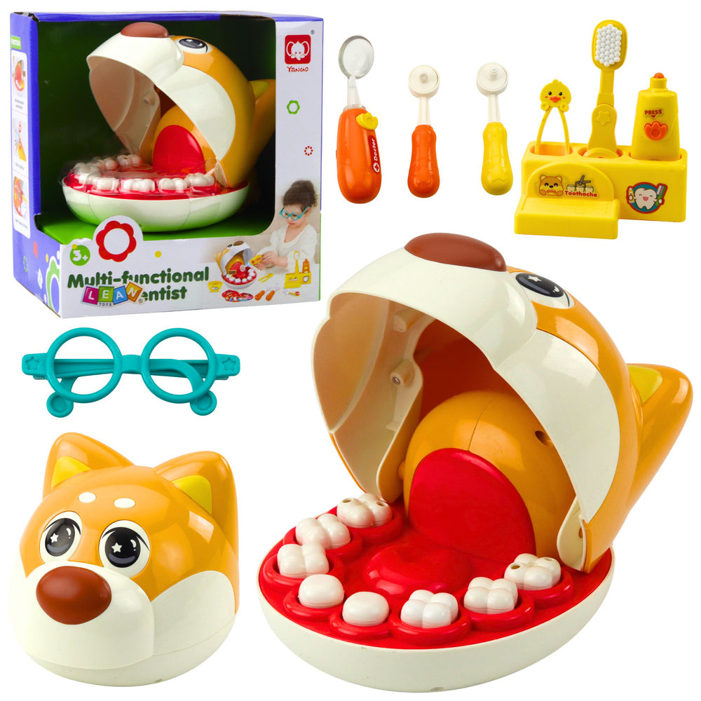 Set za male veterinare - pas sa pokvarenim zubom