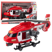 Vatrogasni helikopter za igru u omjeru 1:16 - crveni