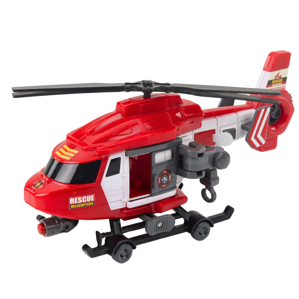Vatrogasni helikopter za igru u omjeru 1:16 - crveni