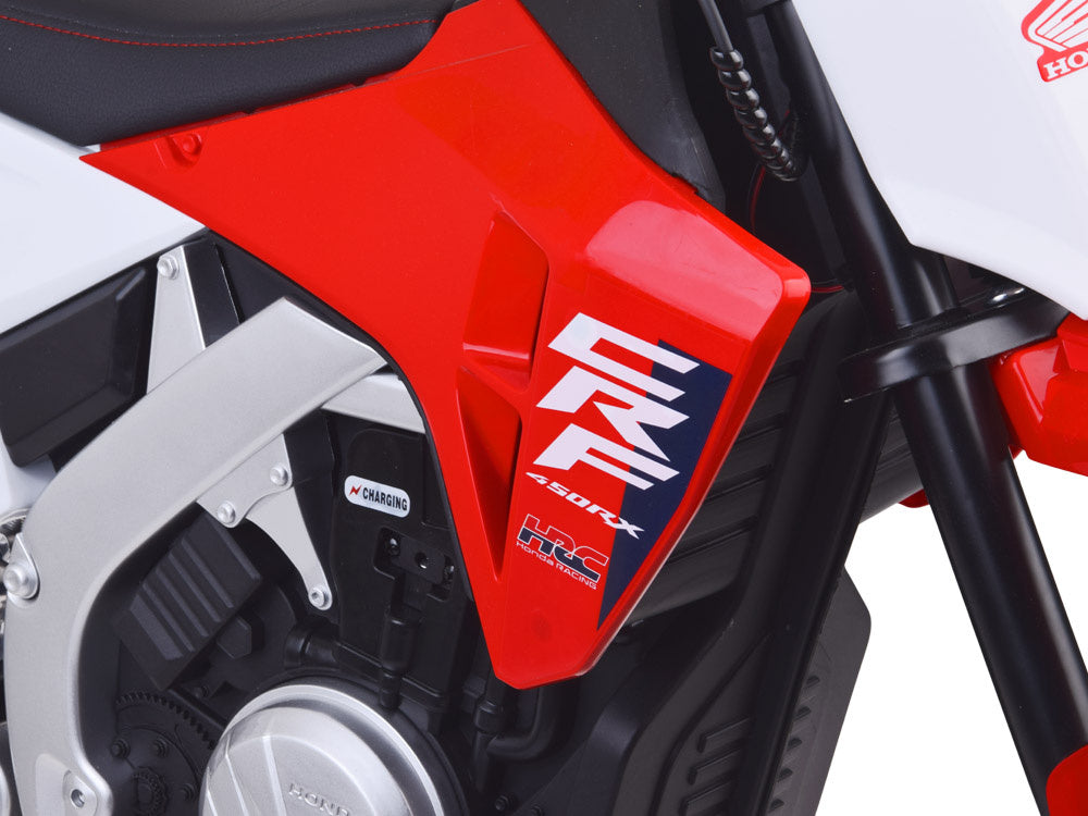 HONDA CRF 450RX AKU do 22km/h crvena