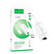 hoco. Adapter USB type C na LAN - UA22 type C