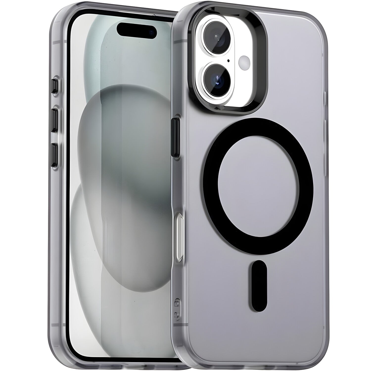 Techsuit - CandyCase MagSafe maska za Apple iPhone 17 - Crna KP38514