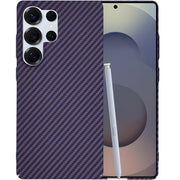 Maska Techsuit Carbonite FiberShell za Samsung Galaxy S25 Ultra - Ljubičasta KP38078